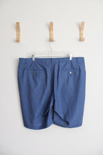 Pebble Beach Blue Striped Golf Shorts | 40