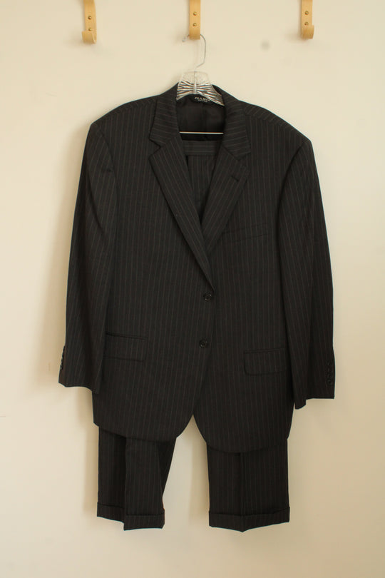 Jos. A. Banks Gray Pinstripe Suit Set | 46