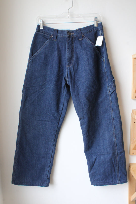 Wrangler Fleece Lined Blue Jeans | 30X30