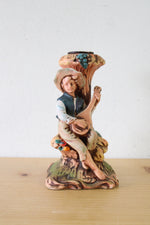 Arcadia Boy Playing Instrument Candle Holder