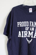 NEW Soffe Family Of An Airman Blue Tee | XXL