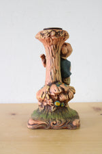 Arcadia Boy Playing Instrument Candle Holder