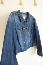 Old Navy Denim Button Front Jean Jacket | XXL