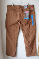 NEW Coleman Fleece Lined Brown Outdoor Pants | 38X32