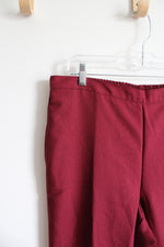 Alfred Dunner Red Trouser Pants | 12