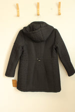 NEW Weatherproof Black Quilted Zipper Jacket | L