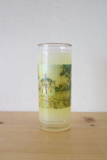 Vue-Lon Ware Van Gogh Painting Gold Rimmed Vintage Glass