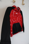 Nike Red Black Logo Hoodie | Youth M (10/12)