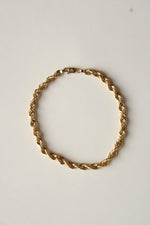 14K Yellow Gold Twist Bracelet