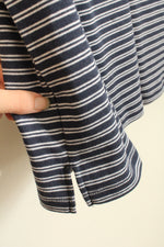 New Hasting and Smith Navy and White Striped Tank Top | L