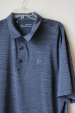 Under Armour Loose Fit Blue Polo Shirt | 2XL