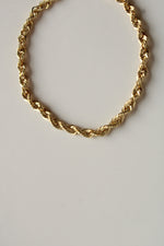 14K Yellow Gold Twist Bracelet
