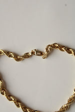 14K Yellow Gold Twist Bracelet