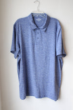 J.Crew Performance Blue Polo Shirt | XXL