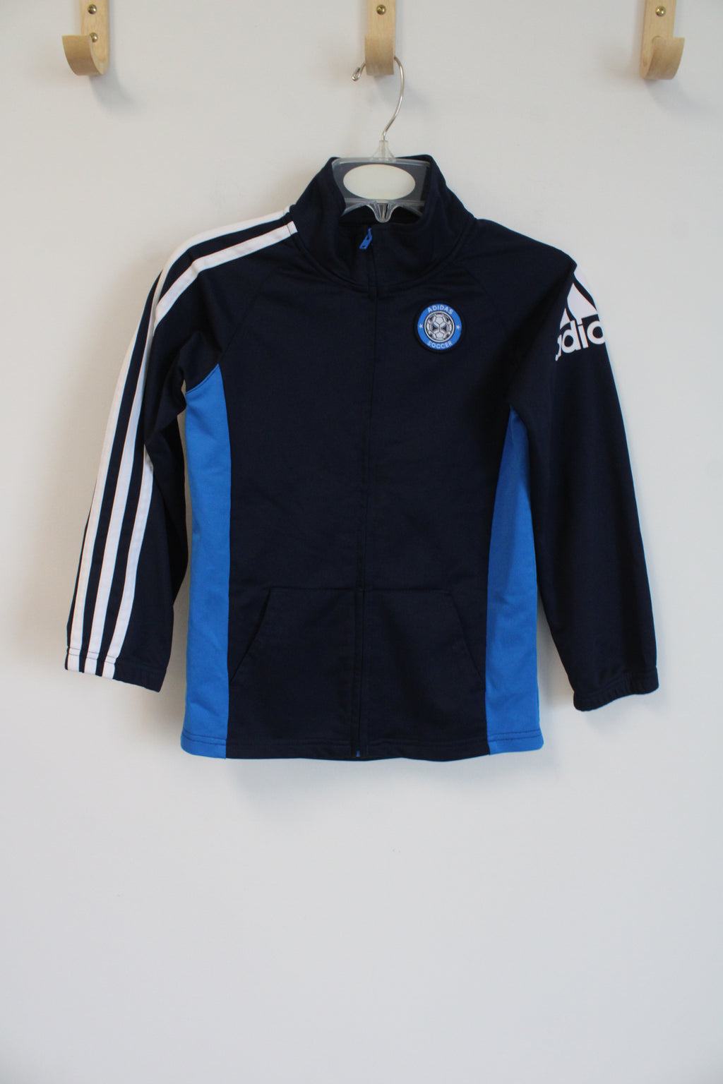 Adidas Soccer Navy Blue Jacket | 7