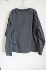 Ultra Club Cool and Dry Wilson Basketball Gray Sweatshirt | XL