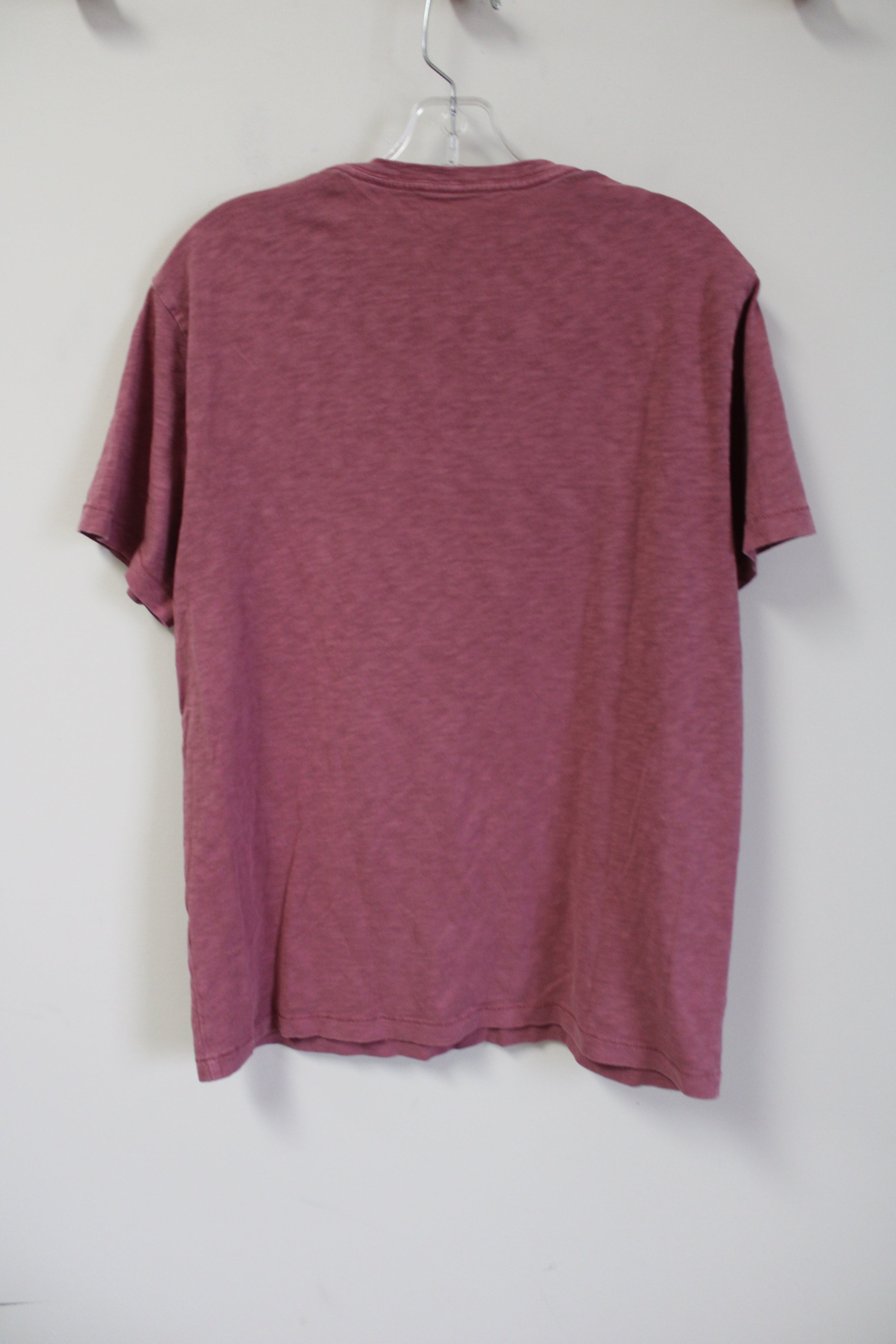 J.Crew Garment Dyed Dusty Pink Pocket Tee | M