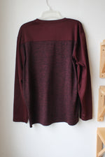 Greg Norman Maroon Long Sleeved Shirt | XL