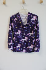 JXStar Purple Unicorn Jacket | Size 8/9