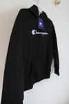 NEW Champion Black Logo Hoodie | Youth 14/16