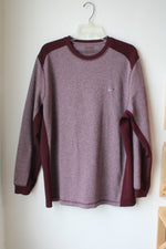 Greg Norman Maroon Long Sleeved Shirt | XL