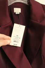 NEW A New Day Burgundy Dress Blazer | XS