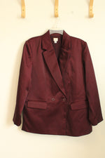 A New Day Burgundy Dress Blazer | S