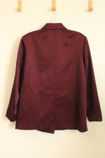 A New Day Burgundy Dress Blazer | S