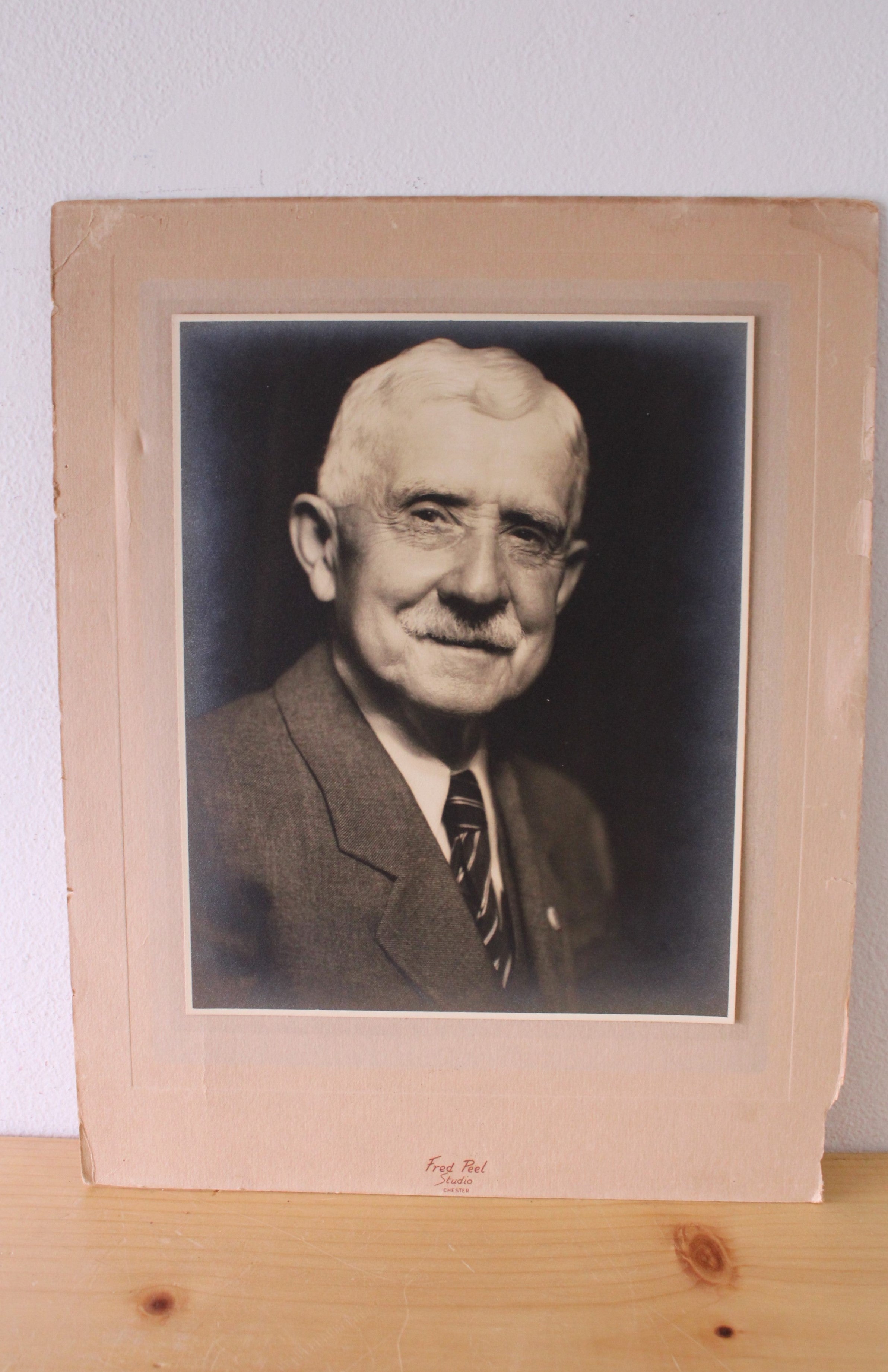 Fred Peel Studio 1936 Vintage Portrait