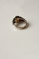 925/14K Genuine Pearl Ring | Size 8