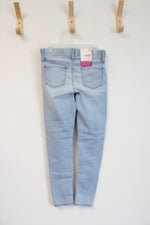 NEW SO Mid Rise Ultimate Jegging Embroidered Daisy Jeans | Youth 12