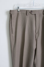 Haggar Classic Fit Tan Work Pant | 36X29