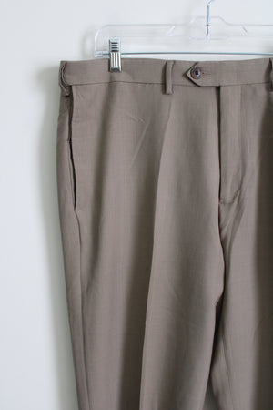 Haggar Classic Fit Tan Work Pant | 36X29