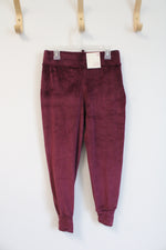 NEW SO Burgundy Soft Cozy Jogger Pants | Youth M (8)