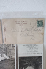 Set Of 6 Vintage Poem Postcards