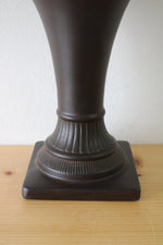 Southern Living Dark Brown Pedestal Vase