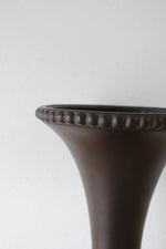 Southern Living Dark Brown Pedestal Vase