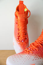 Under Armour Spotlight Lux MC 2.0 Orange Cleats | Size 11.5