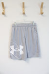 Under Armour Gray Athletic Shorts | Youth L