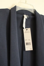 New NY Collection Navy Open Cardigan | XL