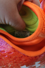 Under Armour Spotlight Lux MC 2.0 Orange Cleats | Size 11.5