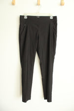 Anne Klein Pull-On Black Slim Ankle Pants | S