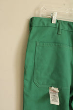 iTex Green Cotton Straight Leg Pants | 38x34