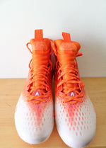 Under Armour Spotlight Lux MC 2.0 Orange Cleats | Size 11.5