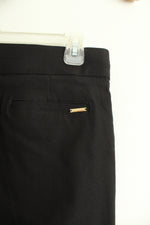 Anne Klein Pull-On Black Slim Ankle Pants | S