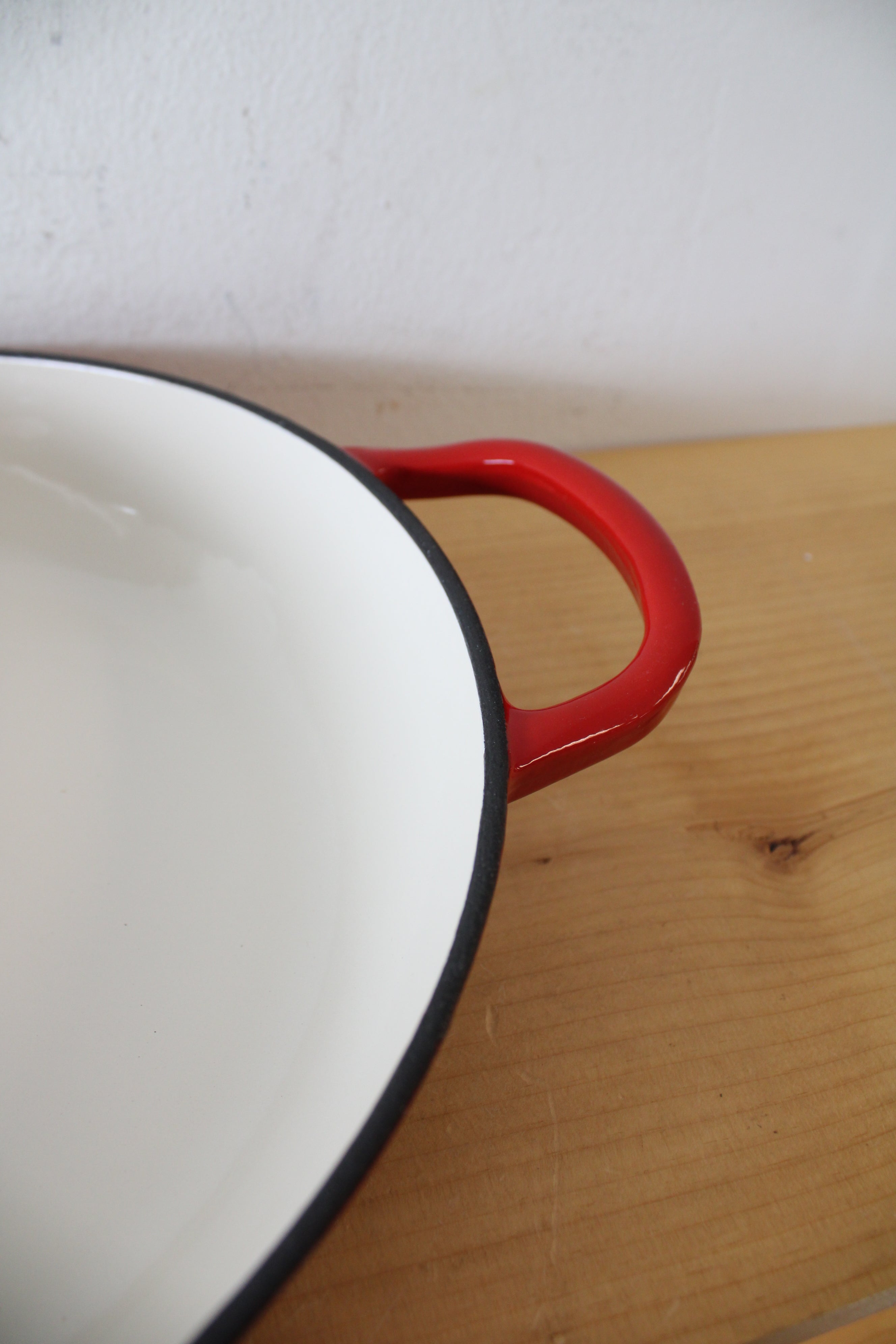 Enameled Cast Iron Red Braiser