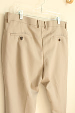 Kenneth Cole Reaction Light Tan Dress Pants | 36x32
