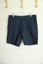 Eddie Bauer Casual Blue Chino Shorts |36