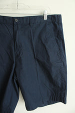 Eddie Bauer Casual Blue Chino Shorts |36