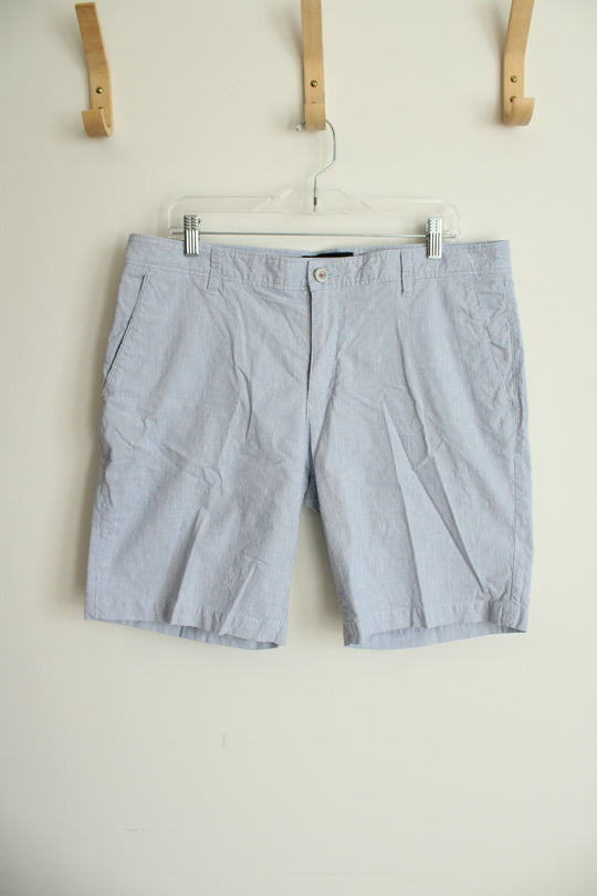 Rodd & Gunn Custom Fit Blue & White Stripe Shorts | 36